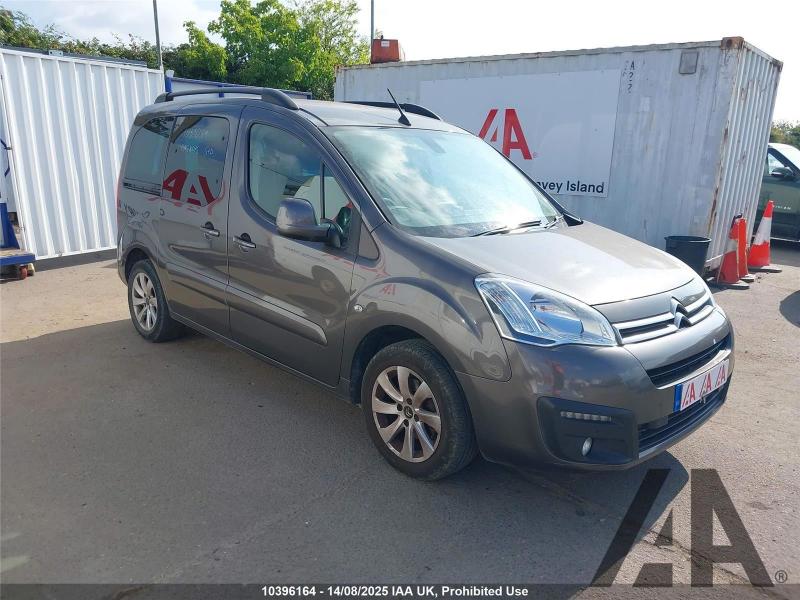 2017 CITROEN BERLINGO MULTISPACE BLUEHDI PLATINUM 1560cc TURBO DIESEL MANUAL 5 Speed 5 DOOR MPV