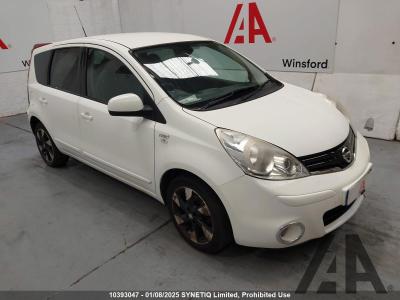 Image of 2013 NISSAN NOTE N-TEC PLUS DCI 1461cc TURBO DIESEL MANUAL 5 Speed 5 DOOR MPV