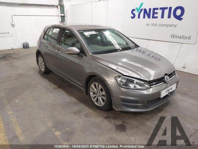 Image of 2013 VOLKSWAGEN GOLF SE TDI BLUEMOTION TECHNOLOGY 1598cc TURBO DIESEL MANUAL 5 Speed 5 DOOR HATCHBACK