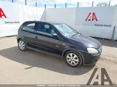 2003 VAUXHALL CORSA SXI 16V