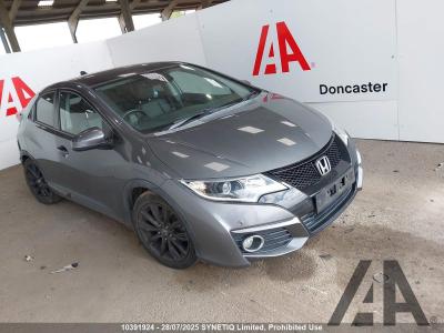 Image of 2016 HONDA CIVIC I-VTEC SR 1798cc PETROL MANUAL 6 Speed 5 DOOR HATCHBACK