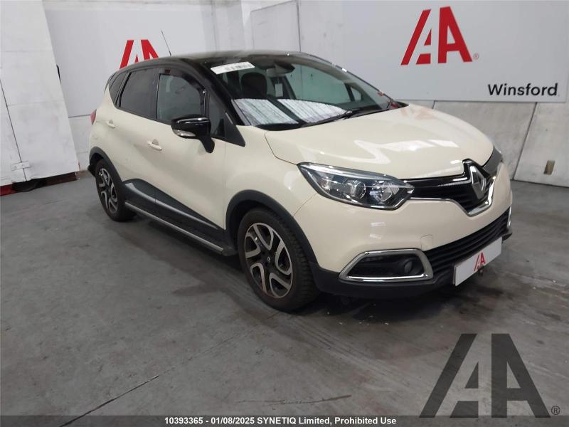 2015 RENAULT CAPTUR DYNAMIQUE S MEDIANAV ENERGY DC 1461cc TURBO DIESEL MANUAL 5 Speed 5 DOOR HATCHBACK