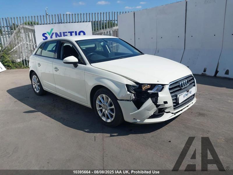 2013 AUDI A3 TFSI SE 1395cc TURBO PETROL MANUAL 6 Speed 5 DOOR HATCHBACK