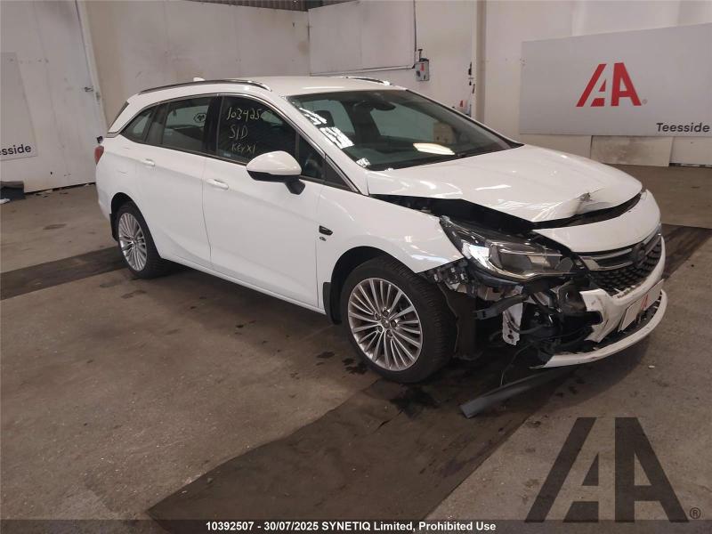 2017 VAUXHALL ASTRA ELITE NAV CDTI S/S 1598cc TURBO DIESEL MANUAL 6 Speed 5 DOOR ESTATE