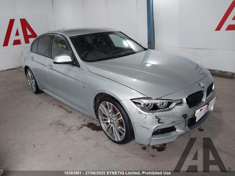 2016 BMW 3 SERIES 318D M SPORT 1995cc TURBO DIESEL AUTOMATIC 4 DOOR SALOON