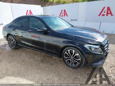 Image of 2017 MERCEDES C-CLASS C300 H SPORT 2143cc TURBO DIESEL/ELECTRIC AUTOMATIC 4 DOOR SALOON