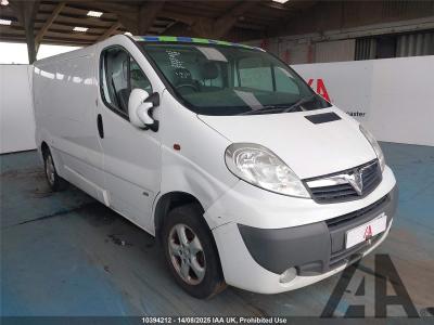 Image of 2012 VAUXHALL VIVARO 2900 CDTI SPORTIVE LWB 1995cc TURBO DIESEL MANUAL 6 Speed PANEL VAN