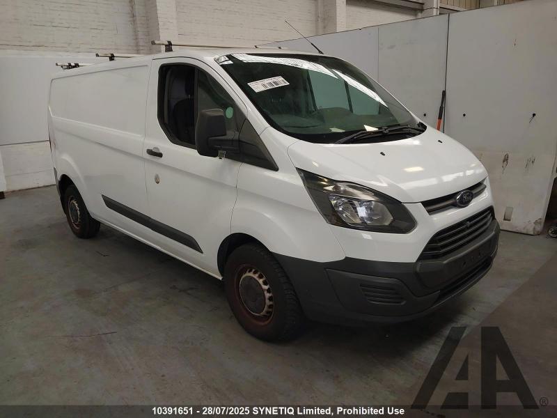 2014 FORD TRANSIT CUSTOM 290 LR P/V 2198cc TURBO DIESEL MANUAL 6 Speed PANEL VAN