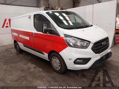 Image of 2021 FORD TRANSIT CUSTOM 300 TREND P/V ECOBLUE 1995cc TURBO DIESEL MANUAL 2 DOOR PANEL VAN