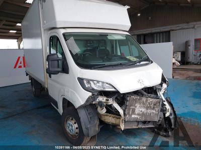 Image of 2020 PEUGEOT BOXER BLUEHDI CRC 335 L3 2179cc TURBO DIESEL MANUAL 4 DOOR CHASSIS CAB