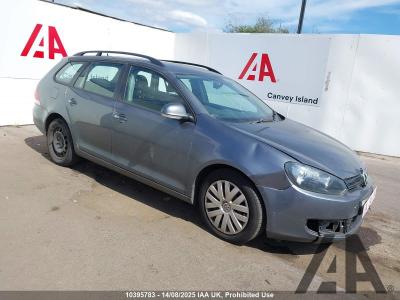 Image of 2012 VOLKSWAGEN GOLF S TDI BLUEMOTION 1598cc TURBO DIESEL MANUAL 5 Speed 5 DOOR ESTATE