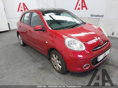 Image of 2012 NISSAN MICRA TEKNA DIG-S 1198cc SUPER PETROL MANUAL 5 Speed 5 DOOR HATCHBACK