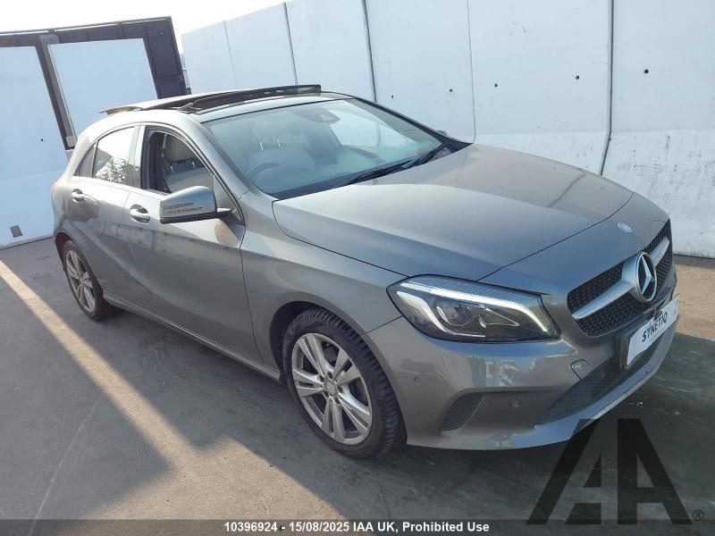 2016 MERCEDES A-CLASS A 160 SPORT PREMIUM PLUS 1595cc TURBO PETROL MANUAL 5 DOOR HATCHBACK