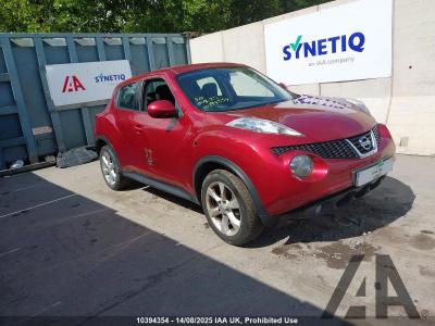 Image of 2011 NISSAN JUKE ACENTA 1598cc PETROL MANUAL 5 Speed 5 DOOR HATCHBACK