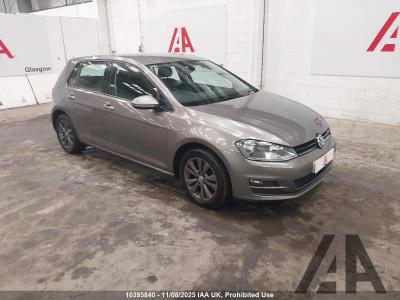 Image of 2013 VOLKSWAGEN GOLF SE TSI BLUEMOTION TECHNOLOGY 1395cc TURBO PETROL MANUAL 6 Speed 5 DOOR HATCHBACK