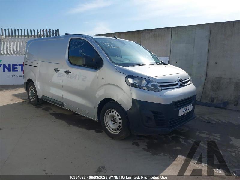 2017 CITROEN DISPATCH M 1000 ENTERPRISE BLUEHDI 1560cc TURBO DIESEL MANUAL 5 Speed PANEL VAN
