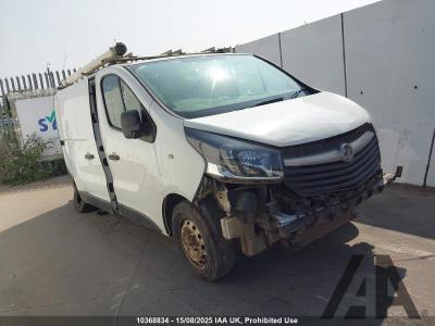 Image of 2018 VAUXHALL VIVARO L1H1 2900 CDTI S/S 1598cc TURBO DIESEL MANUAL 6 Speed PANEL VAN
