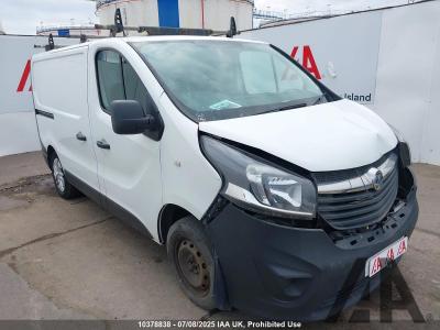 Image of 2018 VAUXHALL VIVARO L1H1 2900 CDTI BITURBO S/S 1598cc TURBO DIESEL MANUAL 6 Speed PANEL VAN