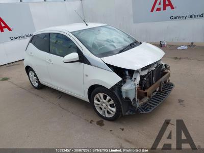 Image of 2015 TOYOTA AYGO VVT-I X-PURE 998cc PETROL MANUAL 5 DOOR HATCHBACK
