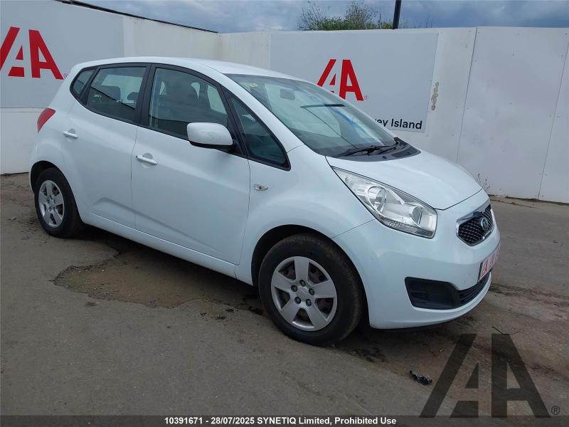 2014 KIA VENGA 1 AIR ECODYNAMICS 1396cc PETROL MANUAL 5 Speed 5 DOOR HATCHBACK