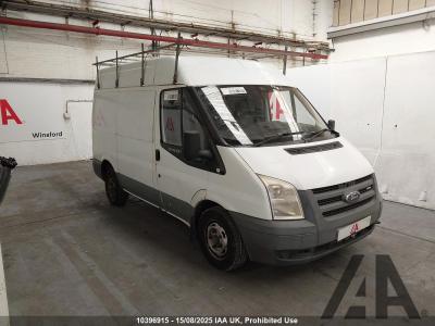 Image of 2008 FORD TRANSIT 280 SWB SHR 2198cc TURBO DIESEL MANUAL 5 Speed PANEL VAN
