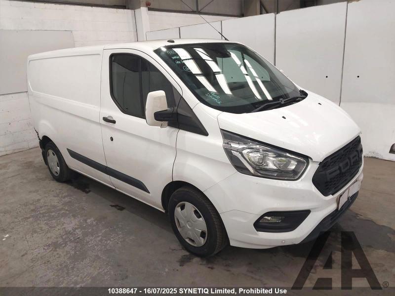2018 FORD TRANSIT CUSTOM 280 TREND P/V L1 H1 1996cc TURBO DIESEL MANUAL 6 Speed PANEL VAN