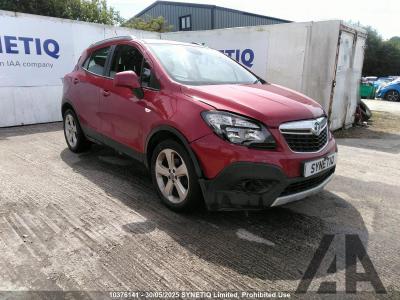 Image of 2015 VAUXHALL MOKKA TECH LINE CDTI S/S 1686cc TURBO DIESEL MANUAL 6 Speed 5 DOOR HATCHBACK