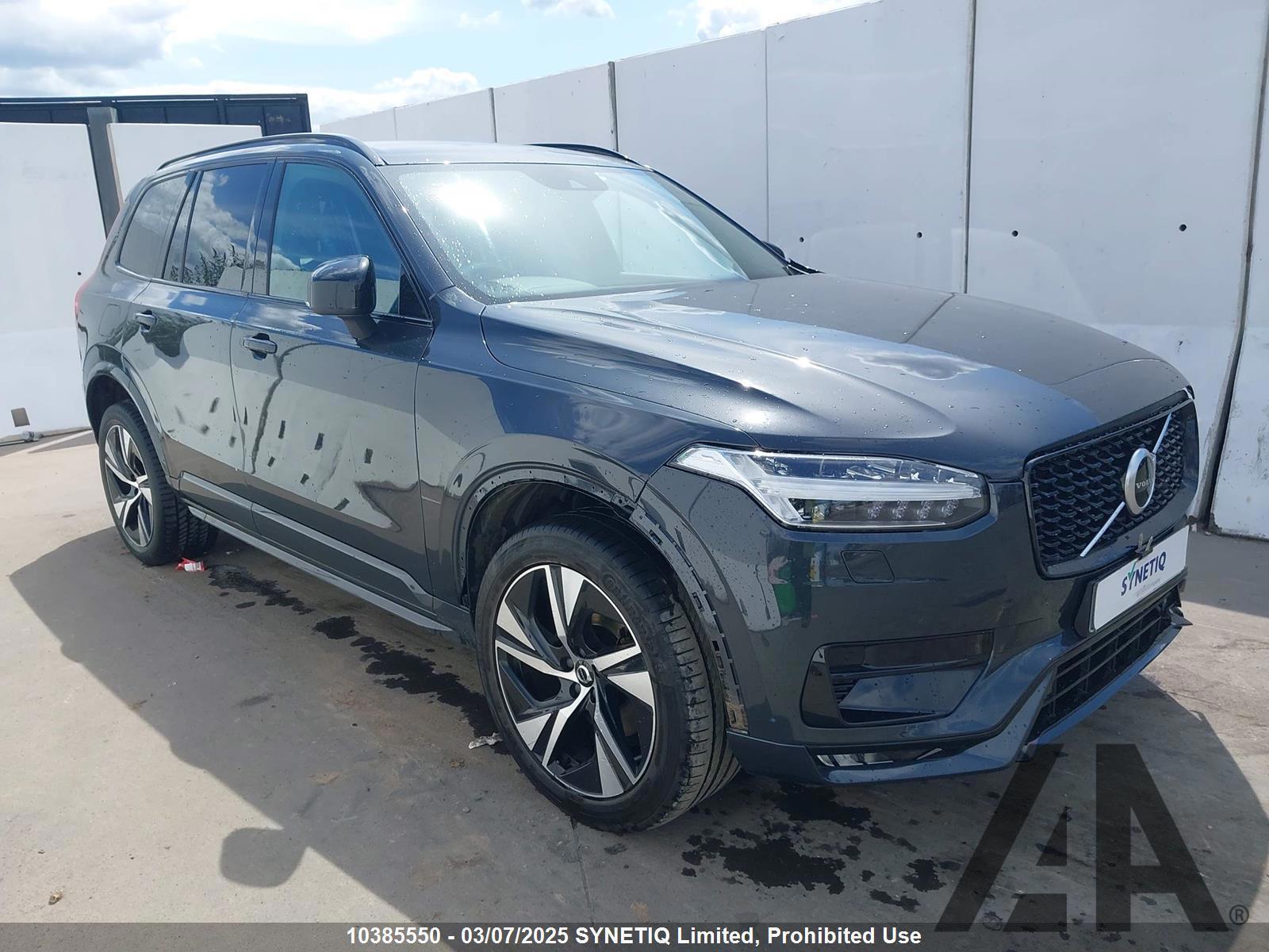 2021 VOLVO XC90 B5 R-DESIGN AWD MHEV 1969cc DIESEL AUTOMATIC 5 DOOR ESTATE