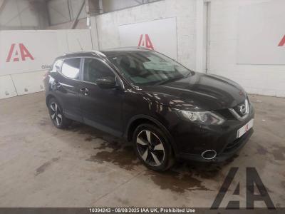 Image of 2016 NISSAN QASHQAI N-CONNECTA DCI 1461cc TURBO DIESEL MANUAL 6 Speed 5 DOOR HATCHBACK