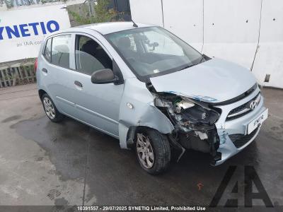 Image of 2012 HYUNDAI I10 CLASSIC 1248cc PETROL MANUAL 5 Speed 5 DOOR HATCHBACK