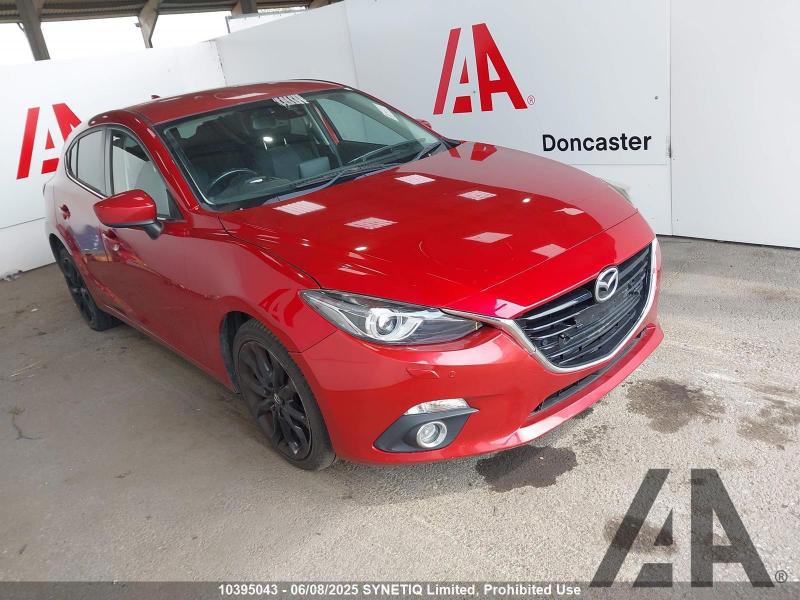 2016 MAZDA 3 D SPORT NAV 2191cc TURBO DIESEL AUTOMATIC 6 Speed 5 DOOR HATCHBACK