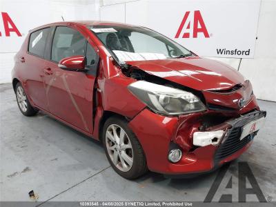 Image of 2013 TOYOTA YARIS T SPIRIT HYBRID 1497cc PETROL/ELECTRIC CVT 1 Speed 5 DOOR HATCHBACK