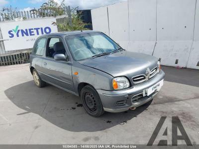 Image of 2003 NISSAN MICRA TEMPEST 998cc PETROL MANUAL 5 Speed 3 DOOR HATCHBACK