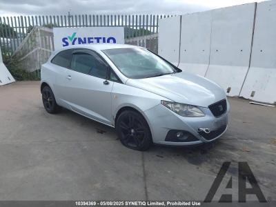 Image of 2008 SEAT IBIZA SPORT 1390cc PETROL MANUAL 5 Speed 3 DOOR HATCHBACK