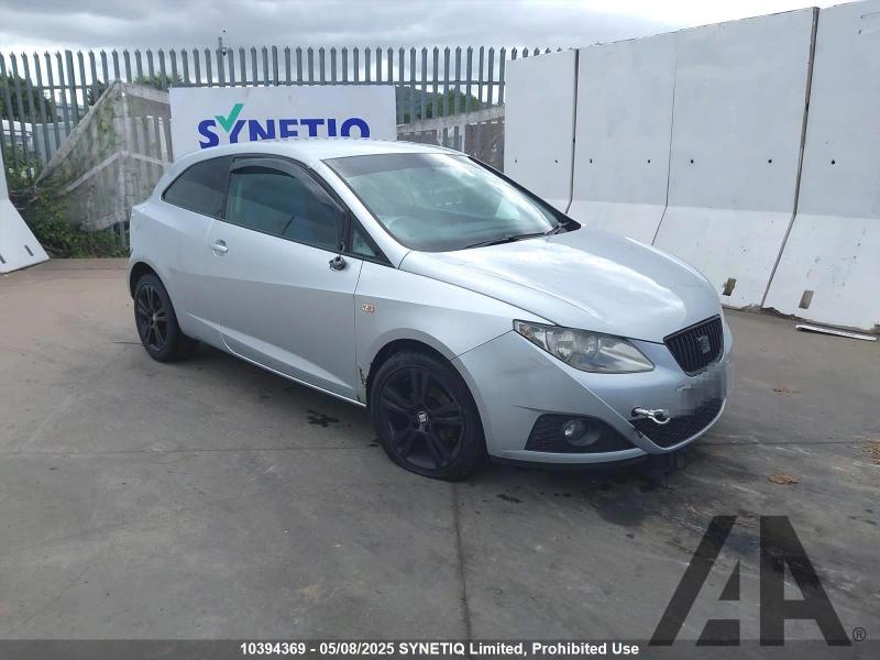 2008 SEAT IBIZA SPORT 1390cc PETROL MANUAL 5 Speed 3 DOOR HATCHBACK