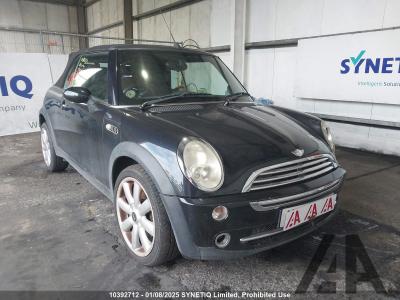 Image of 2007 MINI CONVERTIBLE COOPER 1598cc PETROL CVT 1 Speed 2 DOOR CONVERTIBLE