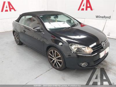Image of 2011 VOLKSWAGEN GOLF GT TSI 1390cc TURBO PETROL MANUAL 6 Speed 2 DOOR CONVERTIBLE