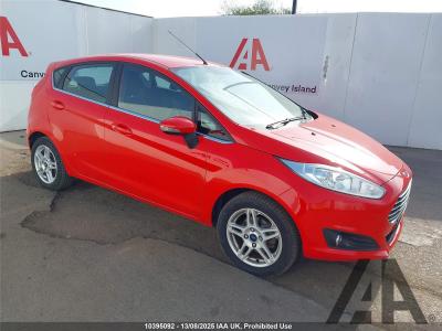 Image of 2013 FORD FIESTA ZETEC 1242cc PETROL MANUAL 5 Speed 5 DOOR HATCHBACK