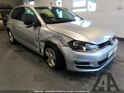 Image of 2016 VOLKSWAGEN GOLF MATCH EDITION TDI BMT 1598cc TURBO DIESEL MANUAL 5 Speed 5 DOOR HATCHBACK