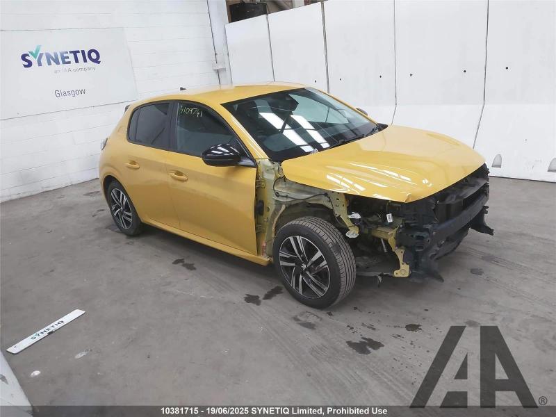 2023 PEUGEOT 208 PURETECH ACTIVE PREMIUM PLUS S 1199cc TURBO PETROL MANUAL 5 DOOR HATCHBACK
