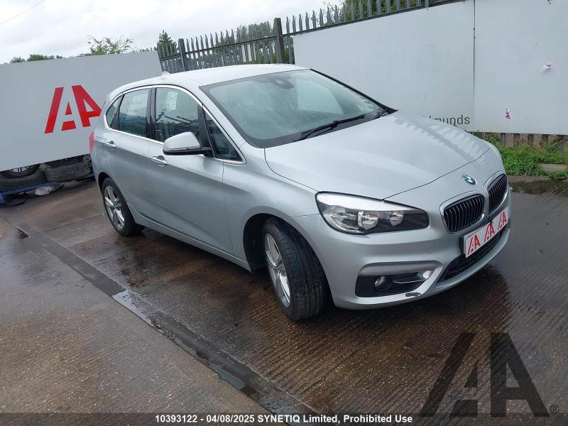 2017 BMW 2 SERIES 218D LUXURY ACTIVE TOURER 1995cc TURBO DIESEL AUTOMATIC 5 DOOR HATCHBACK