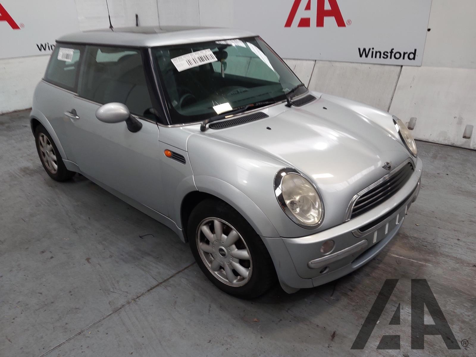 2003 MINI HATCH ONE 1598cc PETROL MANUAL 5 Speed 3 DOOR HATCHBACK