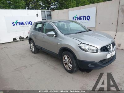 Image of 2012 NISSAN QASHQAI ACENTA 1598cc PETROL MANUAL 5 Speed 5 DOOR HATCHBACK