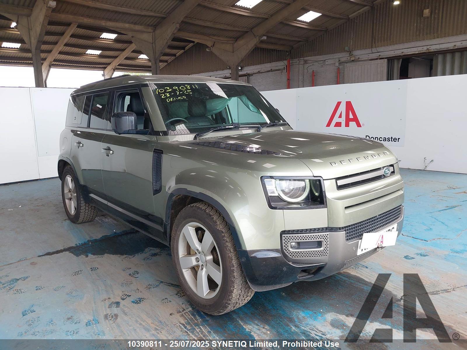 2023 LAND ROVER DEFENDER 110 X-DYNAMIC HSE 2997cc TURBO DIESEL AUTOMATIC 5 DOOR ESTATE