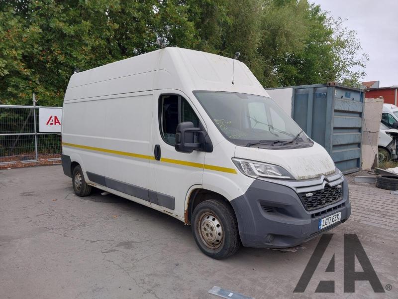 2017 CITROEN RELAY 35 L3H3 BLUEHDI 1997cc TURBO DIESEL MANUAL 6 Speed PANEL VAN