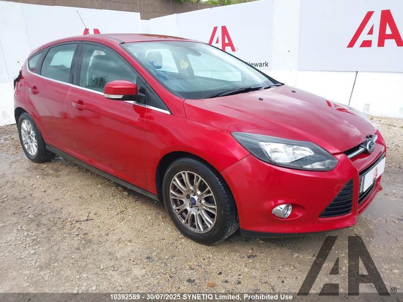 2012 FORD FOCUS TITANIUM TDCI 115 1560cc TURBO DIESEL MANUAL 6 Speed 5 DOOR HATCHBACK