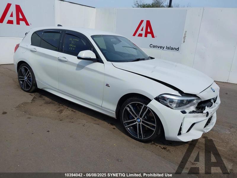 2017 BMW 1 SERIES 116D M SPORT SHADOW EDITION 1496cc TURBO DIESEL AUTOMATIC 5 DOOR HATCHBACK