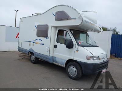 Image of 2002 FIAT DUCATO 1905cc DIESEL MANUAL 5 Speed 2 DOOR MOTORHOME 2 DOOR