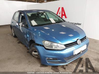Image of 2016 VOLKSWAGEN GOLF MATCH EDITION TSI BMT 1395cc TURBO PETROL MANUAL 6 Speed 5 DOOR HATCHBACK