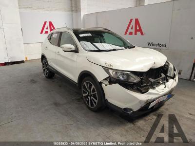Image of 2014 NISSAN QASHQAI DCI TEKNA 1598cc TURBO DIESEL MANUAL 6 Speed 5 DOOR HATCHBACK